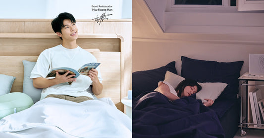 Your ultimate summer essential! Hsu Kuang Han recommends cooling bedding for a good night's sleep