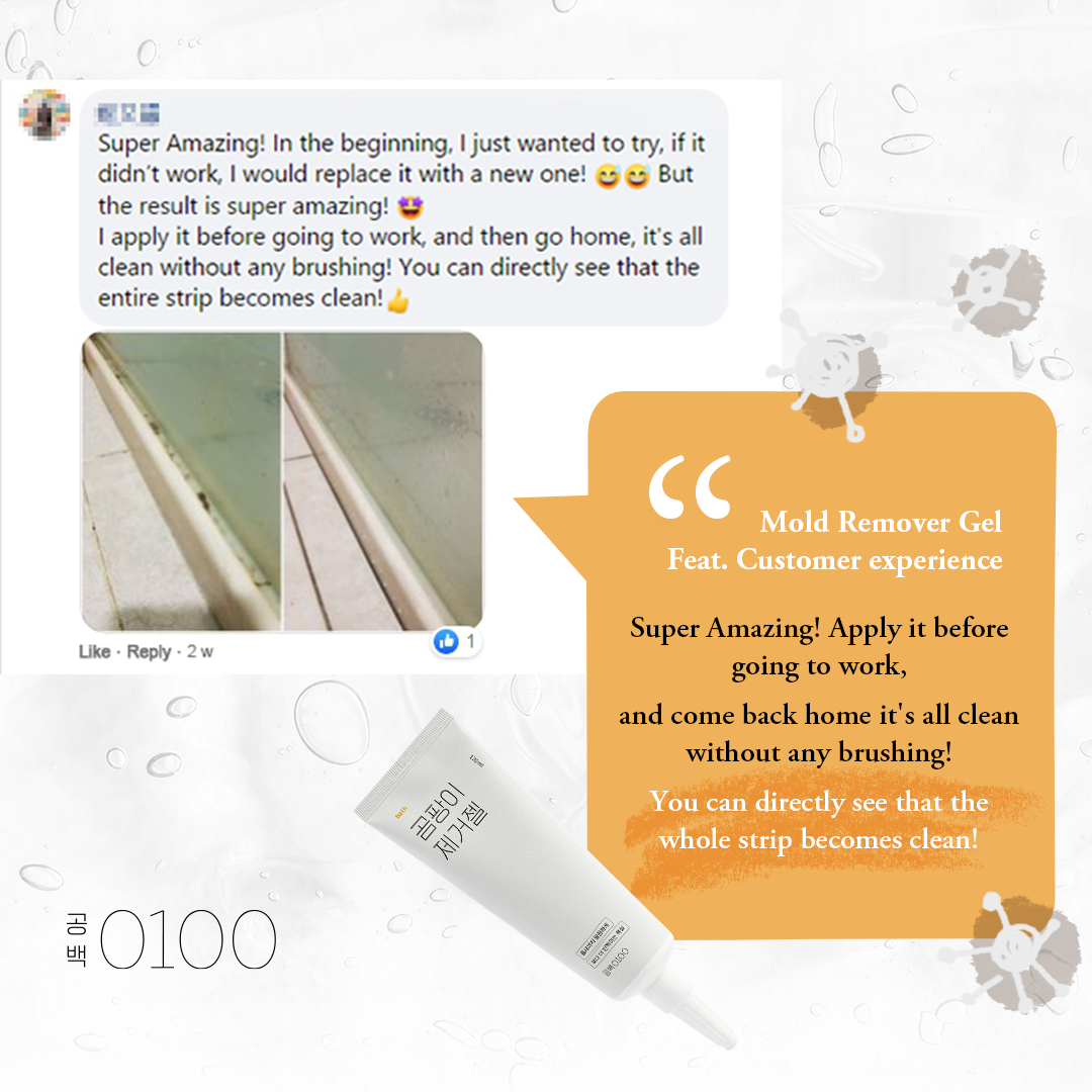 Mold Remover Gel | Remove mold and mildew
