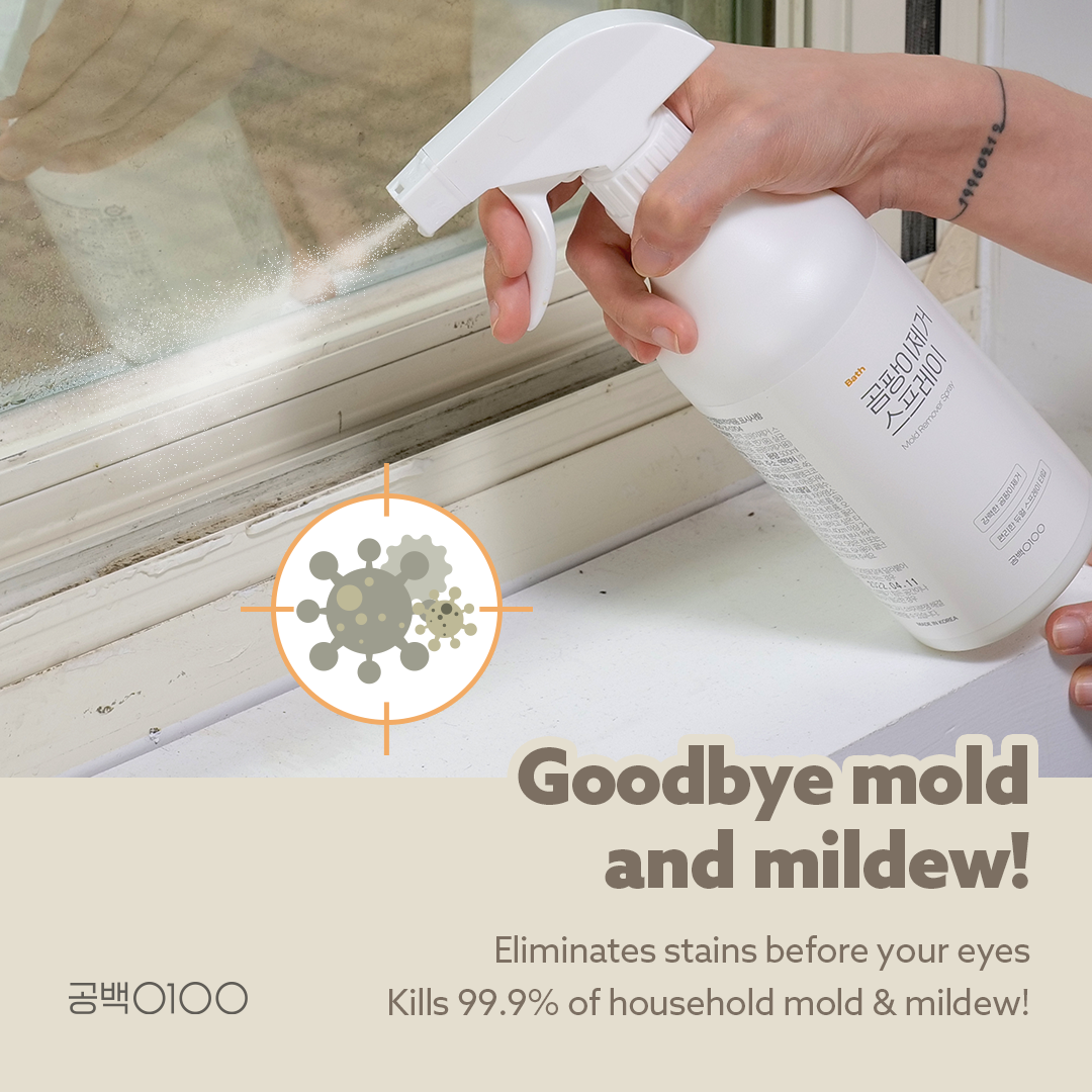 Mold Remover Spray | Remove mold and mildew