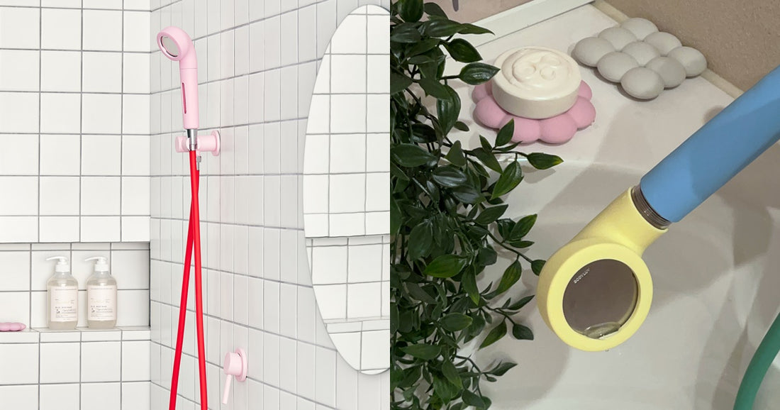 Enhance Your Shower Experience with the Colourful Silicon Showerhead Cover & Hose