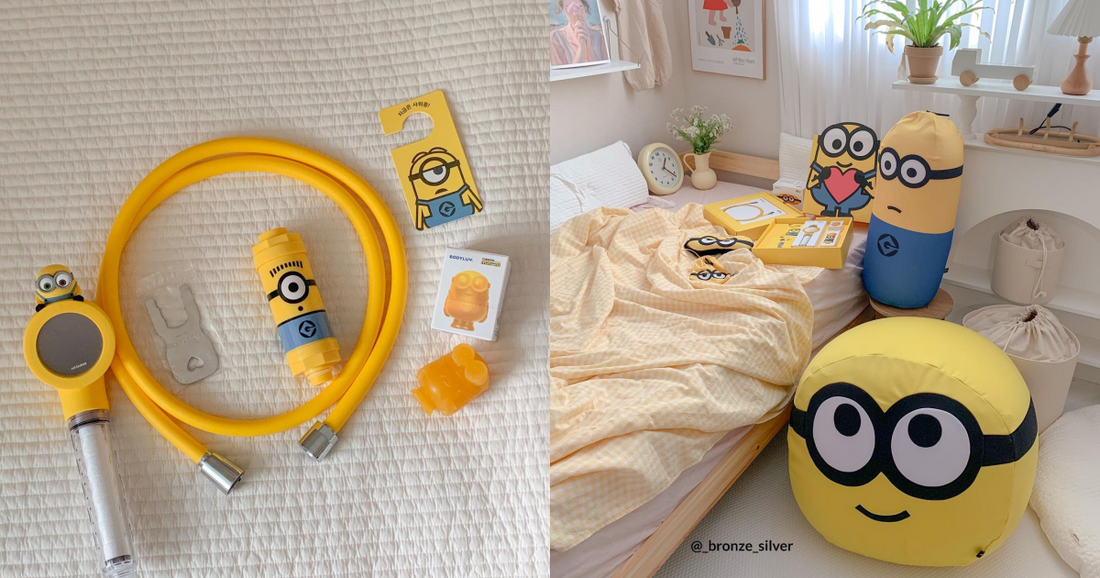 When your home is occupied by "MINIONS", your mood can't feel bad! Stay happy💛