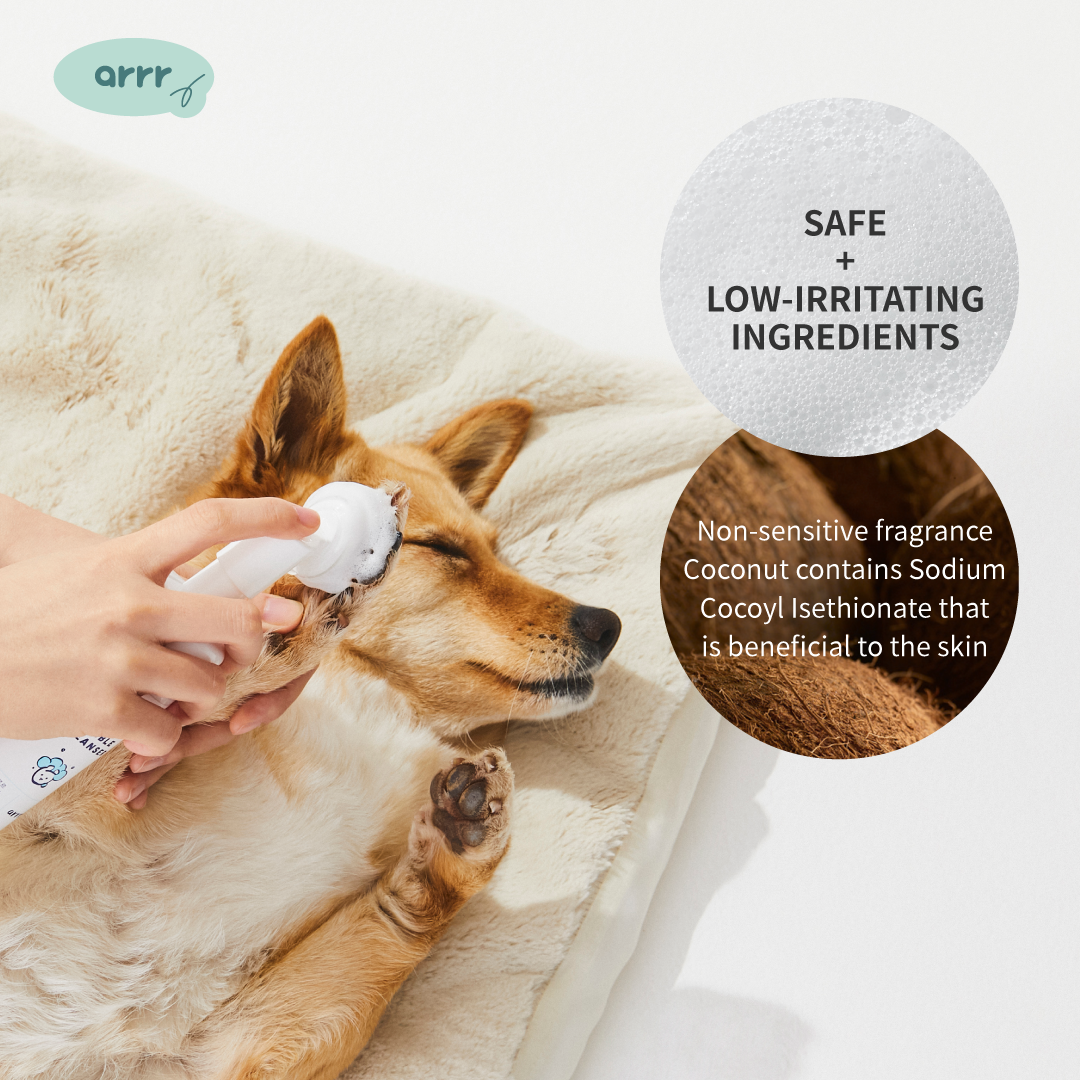 Waterless Bubble Cleanser (150ml) | Pet Paw & Body Cleanser