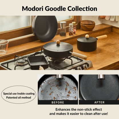 Goodle Black Frying Pan | Available in 24cm & 28cm