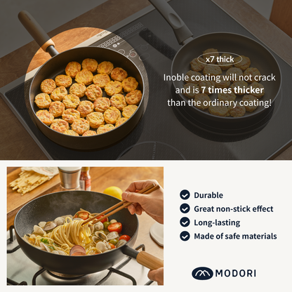 Goodle Black Wok | Available in 24cm & 28cm