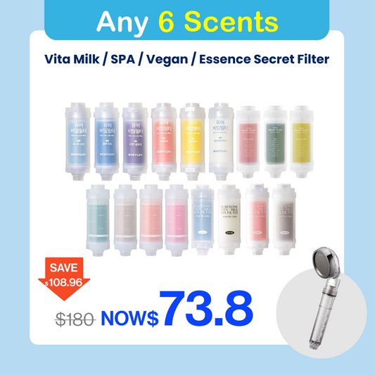 6 Scents SET | Vita Milk/ SPA/ Vegan/ Essence Filter (Mix & Match)