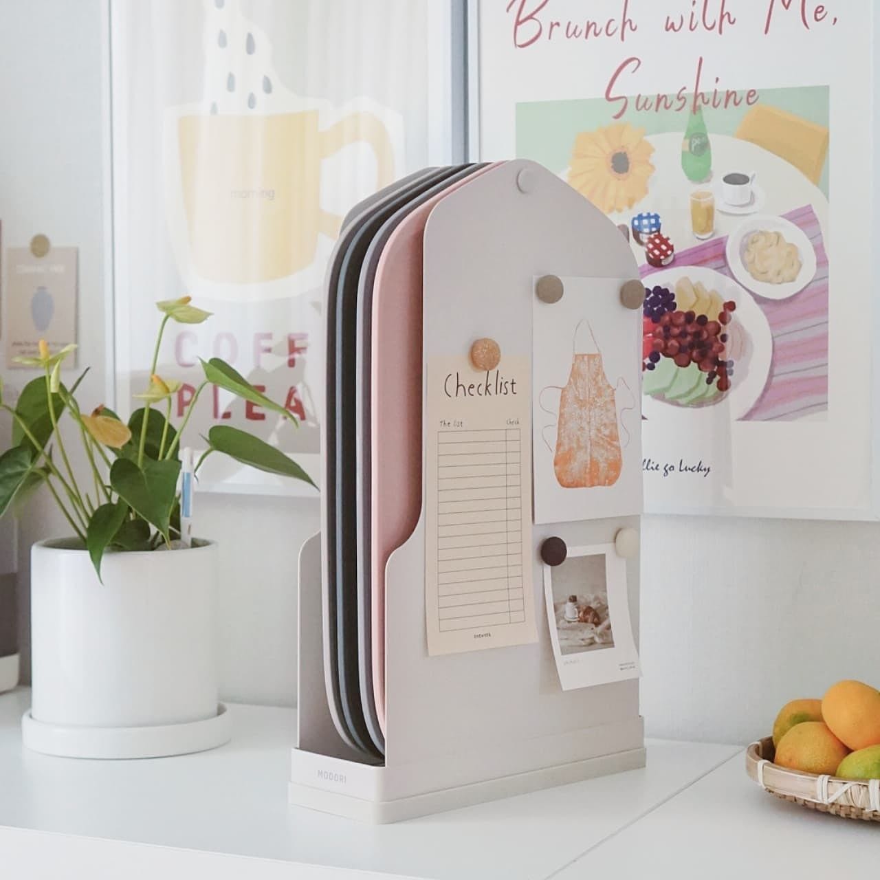 Cutting Board Set (4-Color Boards + Rack) | Fixed color