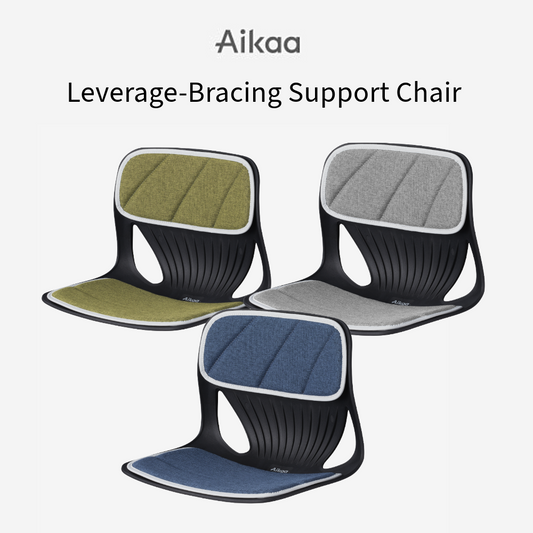Leverage-Bracing Support Chair