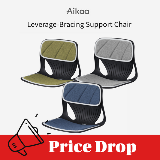 Leverage-Bracing Support Chair