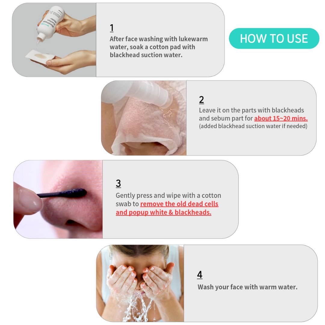 Blackhead Suction Water (blackhead remover cleanser)