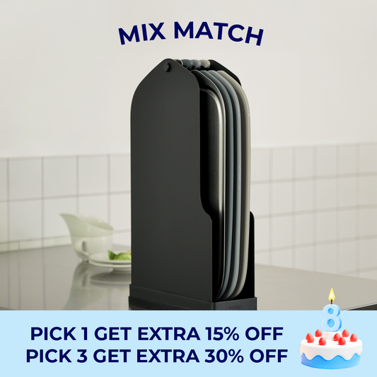 Black Edition Cutting Board Set | Fixed color