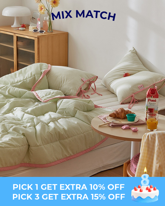 【 MAATILA】Ribbon Cake Collection | Comforter
