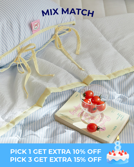 【 MAATILA】Ribbon Cake Collection | Summer Comforter