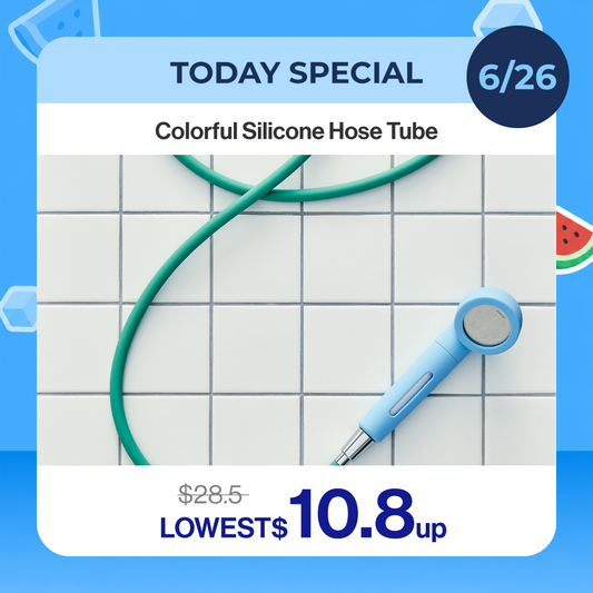 Colourful Showerhead Hoses