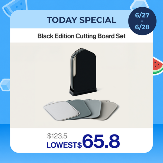 Black Edition Cutting Board Set | Fixed color