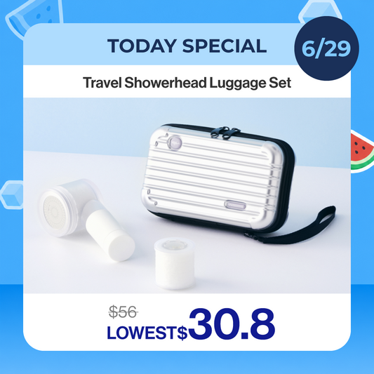 Travel Showerhead - Luggage SET
