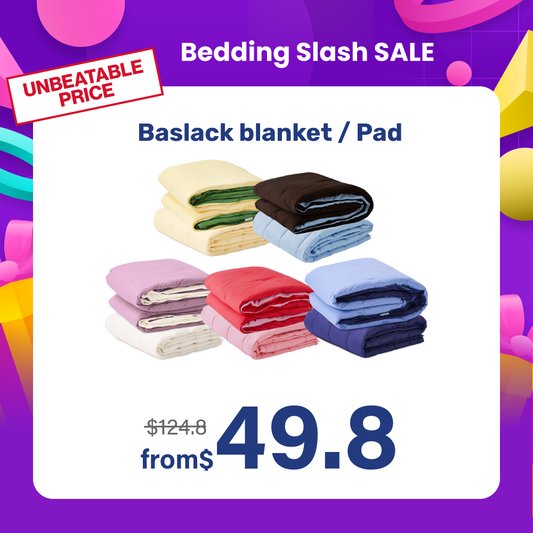 Baslack Blanket | Mattress Pad | Pillowcase