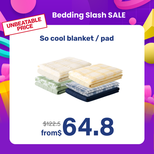 SO COOL Blanket | Mattress Pad | Pillowcase