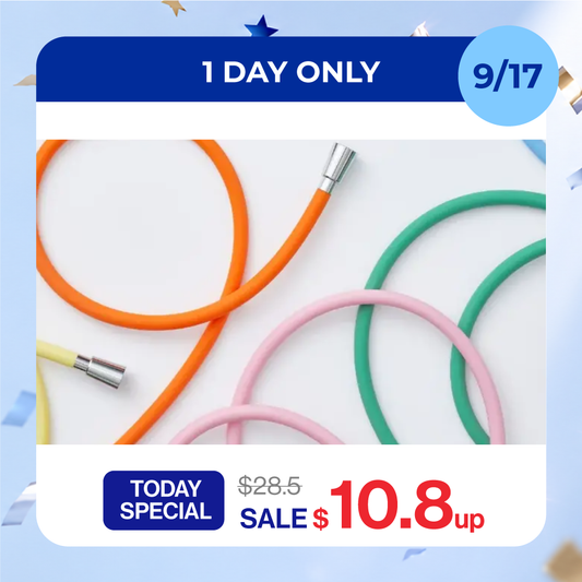 Colourful Showerhead Hoses