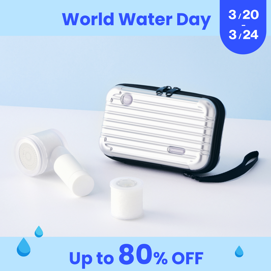 Travel Showerhead - Luggage SET