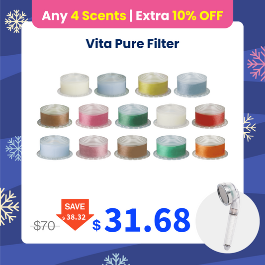 4 Scents SET | Vita Pure Filter (Mix & Match)(Compatible to use with Vita Puresome Showerhead Only)