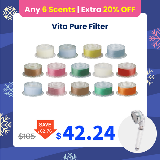 6 Scents SET | Vita Pure Filter (Mix & Match)(Compatible to use with Vita Puresome Showerhead Only)