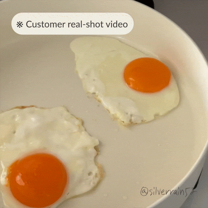 Goodle White Frying Pan