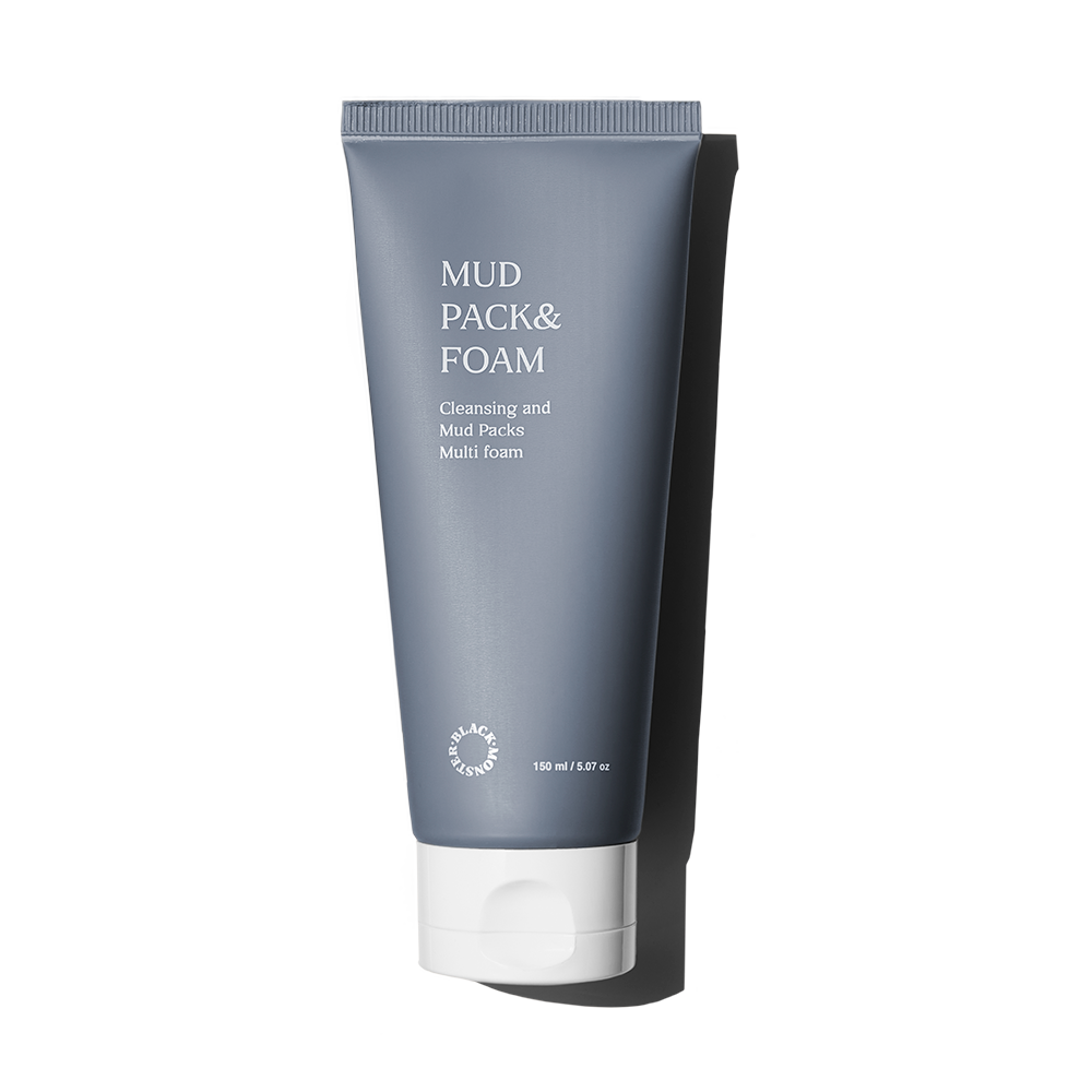 Black Mud Pack and Foam | Cleanse & Gentle Exfoliate Rich text editor