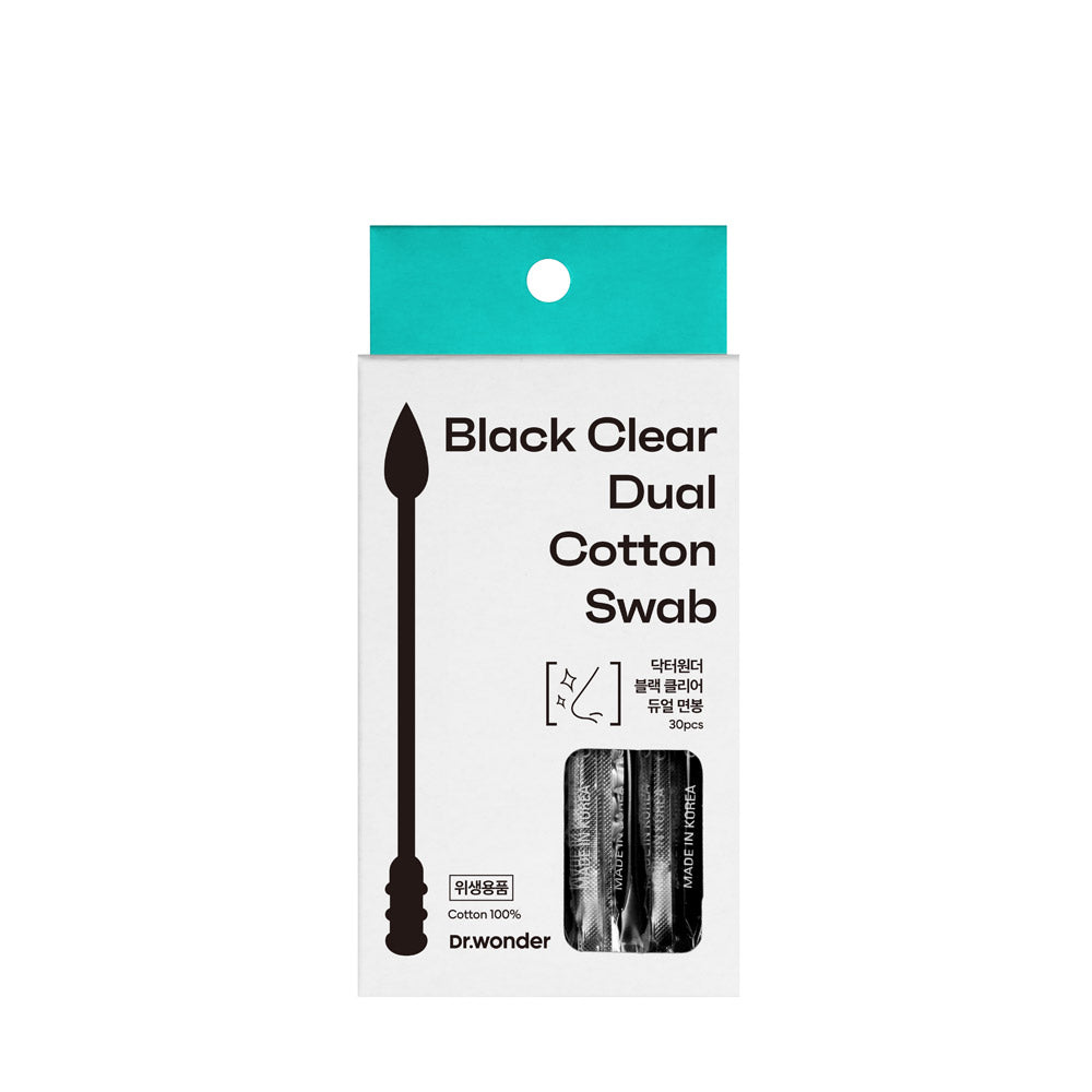 Black Clear Daul Cotton Swab | Last Stock