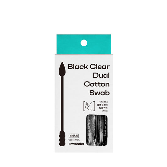 Black Clear Daul Cotton Swab | Last Stock